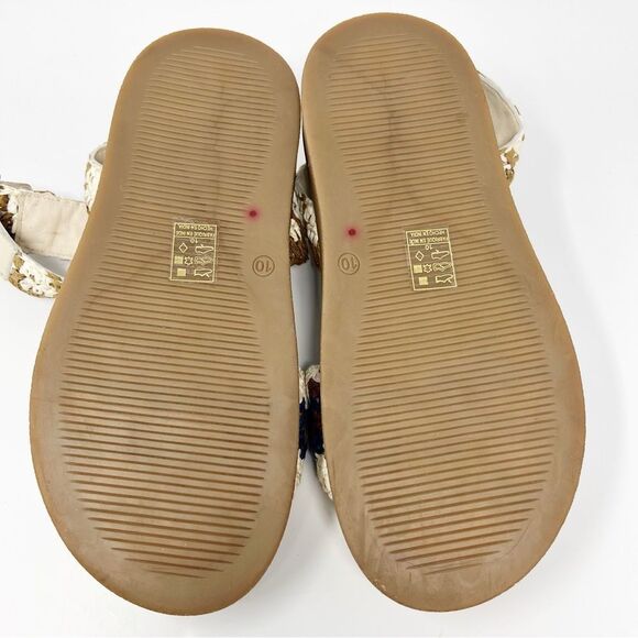 Free People Roma Raffia Sandals - Picture 6 of 8